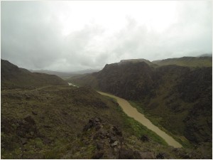 Rio Grande og Mexico på den anden side