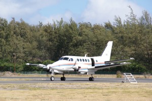 Min bus til 4200m, BEECH 100 King Air fra 1969