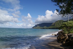 Makahonu Point på vej op østkysten