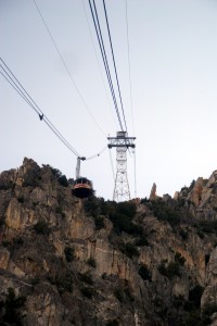 På vej mod toppen af Mount San Jacinto