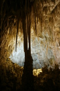 Stalakitter og Stalagmitter mødes