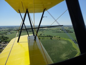 En smuk dag at flyve i