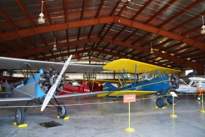Flyhangaren ved Pioneer Airport
