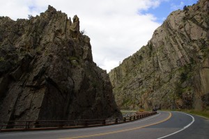 Nedkørselen fra Rocky Mountain National Park