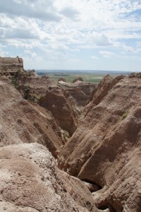 På kanten af Badlands