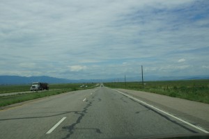 På vej mod The Rockies