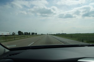 På vej syd af Interstate 55