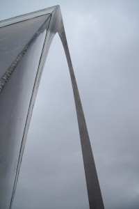 The Gateway Arch er svejst sammen