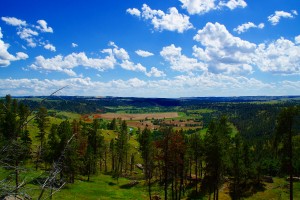 View ud over Wyoming