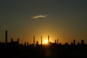 Sunset over Manhattan 2