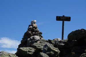 Toppen af Mount Washington