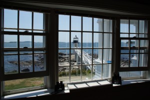 Udsigten fra Marshall Point Lighthouse