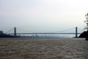 Hudson River og Washington Bridge