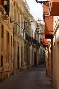 Smalle gader i Almería