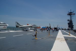 Fly på dækket af USS Lexington