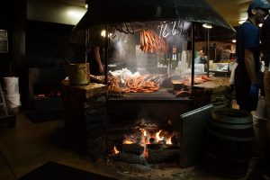 Grillen hos The Salt Lick