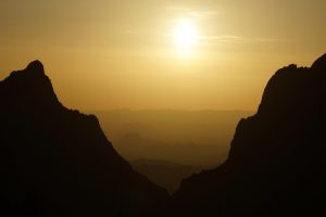 Solnedgang i Big Bend 2