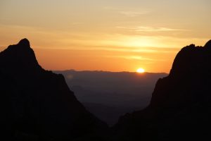 Solnedgang i Big Bend 3