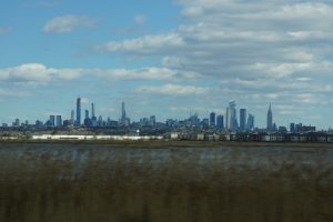 Udsigten fra The New Jersey Turnpike